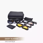 Daisy Military Goggles ( 4 Lenses )